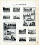Opsata, Strand, Evergreen Stock Farm, Schoon, Kenneth Scene, Mounds Views, Wiese Farm Scene, Rock County 1914